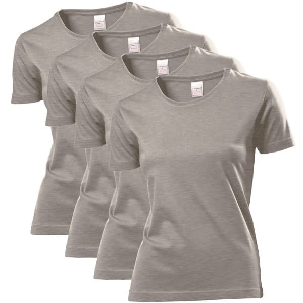 Stedman 4-pack Classic Women T-shirt