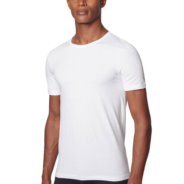 BOSS Cotton Stretch Slim Fit Crew Neck T-shirt