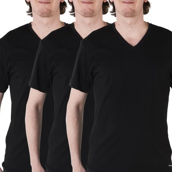 Calvin Klein 3-pack Cotton Stretch V-Neck T-Shirt