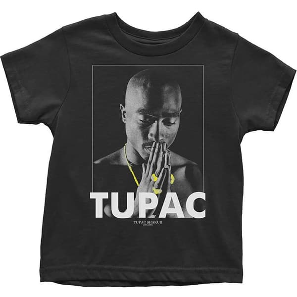 Tupac Kids Toddler T-Shirt: Praying (5 Years)
