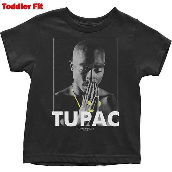 Tupac Kids Toddler T-Shirt: Praying (5 Years)