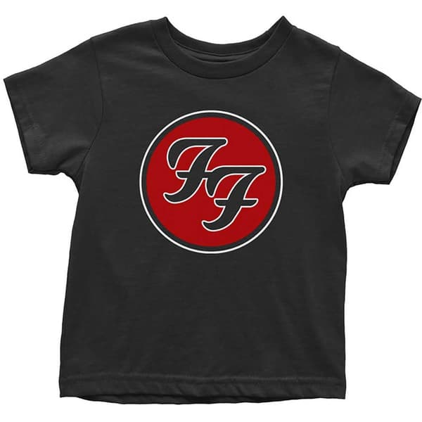 Foo Fighters Kids Toddler T-Shirt: FF Logo (3 Years)