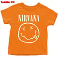 Pikkukuva 1 / 3: Nirvana Kids Toddler T-Shirt: White Smiley (4 Years)