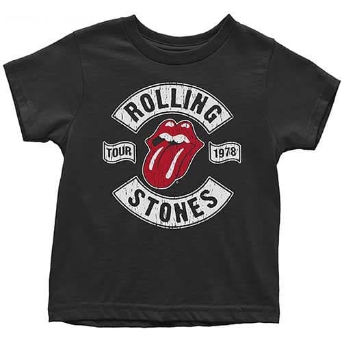 The Rolling Stones Kids Toddler T-Shirt: US Tour 1978 (3 Years)