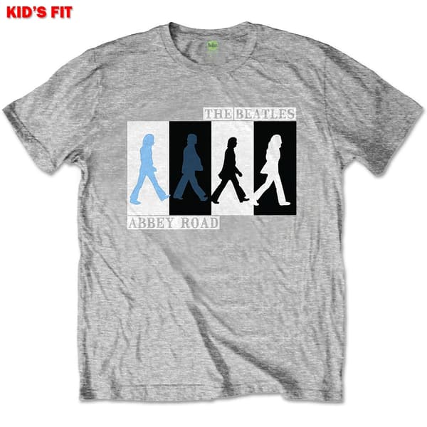 The Beatles Kids T-Shirt: Abbey Road Colours Crossing (5-6 Years)