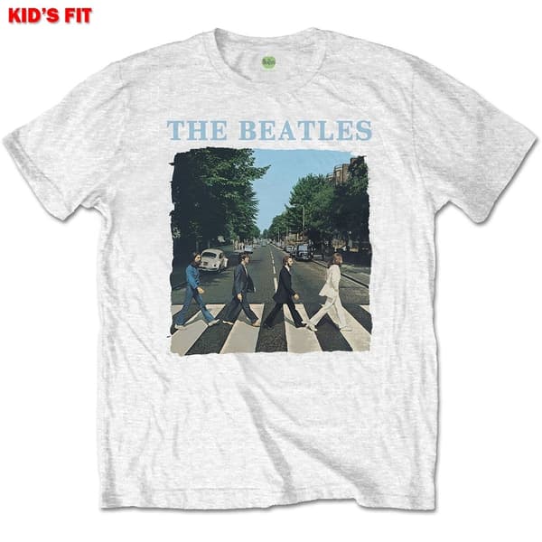 The Beatles Kids T-Shirt: Abbey Road & Logo (Retail Pack) (5-6 Years)