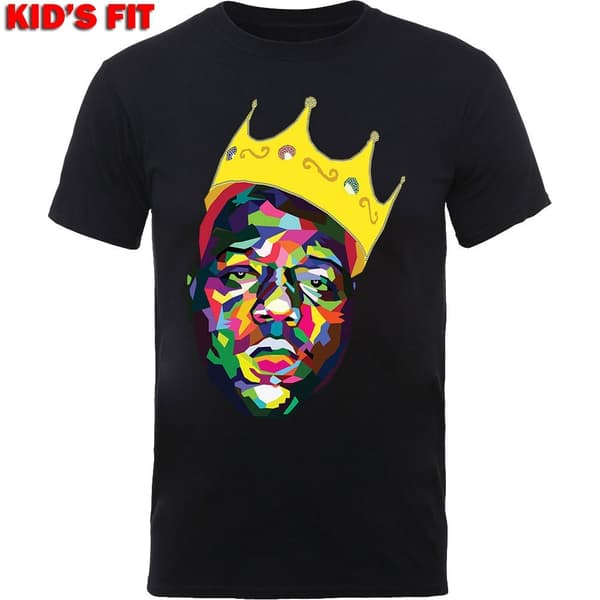 Biggie Smalls Kids T-Shirt: Crown (3-4 Years)