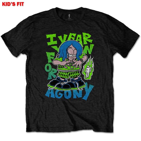 Billie Eilish Kids T-Shirt: Agony (3-4 Years)