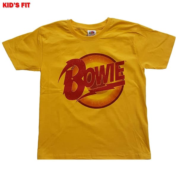 David Bowie Kids T-Shirt: Diamond Dogs Logo (7-8 Years)