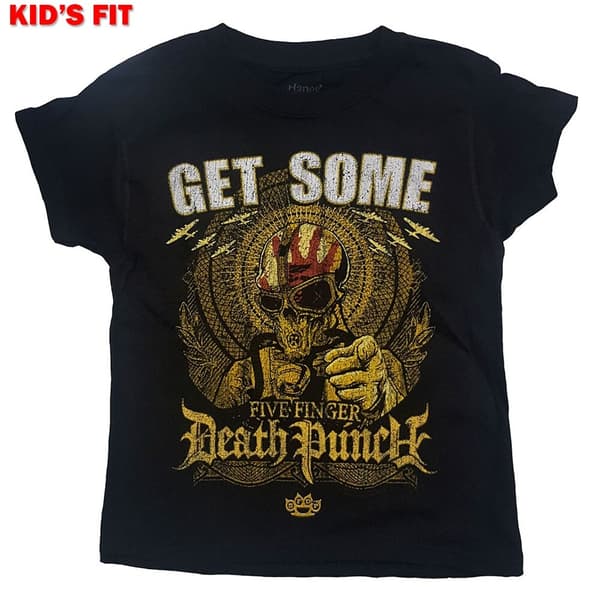 Five Finger Death Punch Kids T-Shirt: Get Some (12-13 Years)