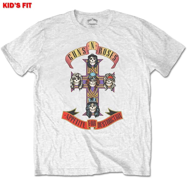 Guns N' Roses Kids T-Shirt: Appetite for Destruction (Retail Pack) (1-2 Years)