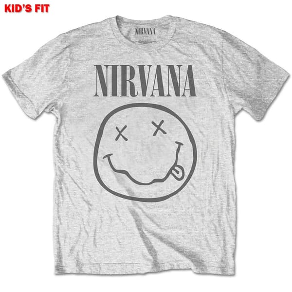 Nirvana Kids T-Shirt: Yellow Smiley (5-6 Years)