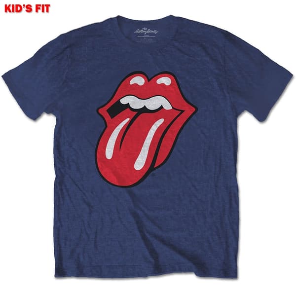 The Rolling Stones Kids T-Shirt: Classic Tongue (7-8 Years)