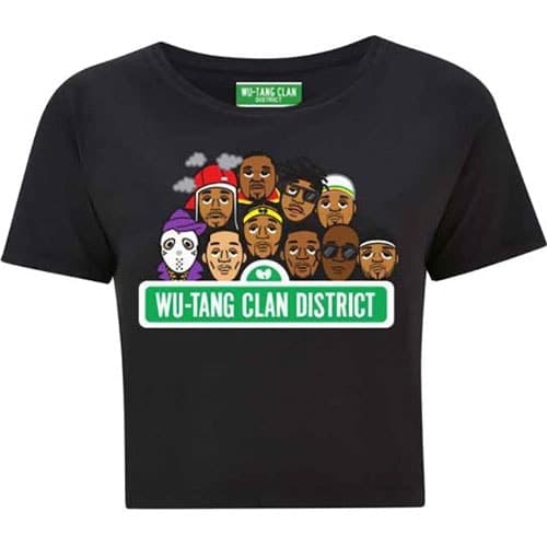 Wu-Tang Clan Ladies T-Shirt: Sesame Street (Cropped/Ex Tour) (Medium)