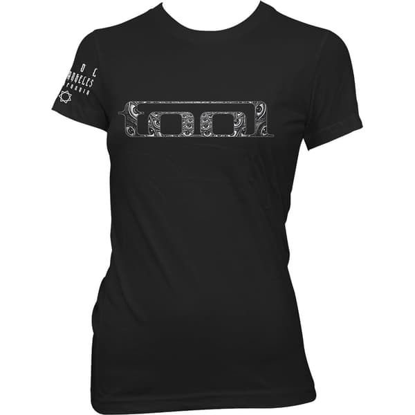 Tool Ladies T-Shirt: Eyes Logo (Sleeve Print) (XX-Large)