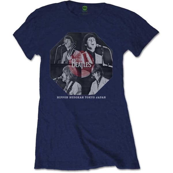 The Beatles Ladies T-Shirt: Budokan Octagon (X-Large)