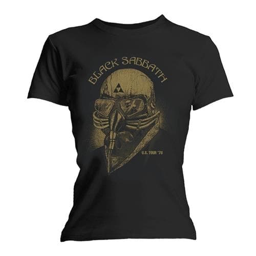 Black Sabbath Ladies T-Shirt: US Tour 1978 (Skinny Fit) (X-Small)