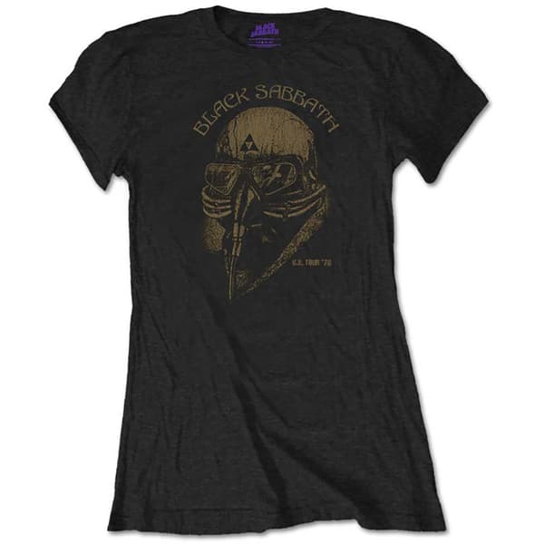 Black Sabbath Ladies T-Shirt: US Tour 1978 (Retail Pack) (Large)