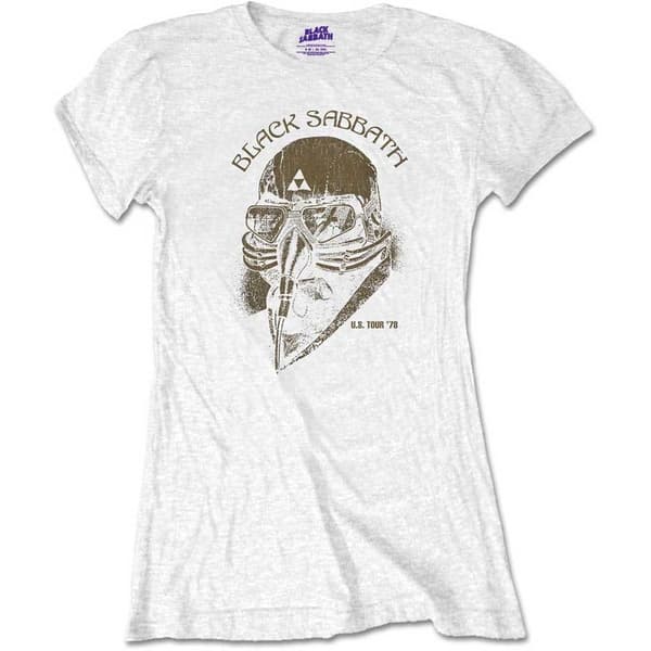 Black Sabbath Ladies T-Shirt: US Tour 1978 (Retail Pack) (Small)