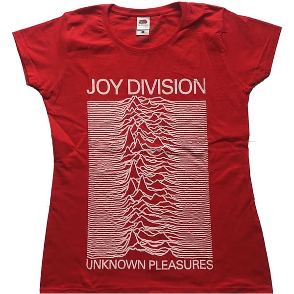 Joy Division Ladies T-Shirt: Unknown Pleasures (X-Large)