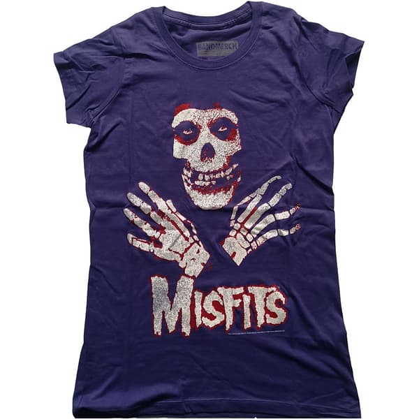 Misfits Ladies T-Shirt: Hands (Medium)
