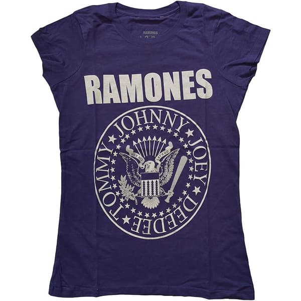 Ramones Ladies T-Shirt: Presidential Seal (Small)
