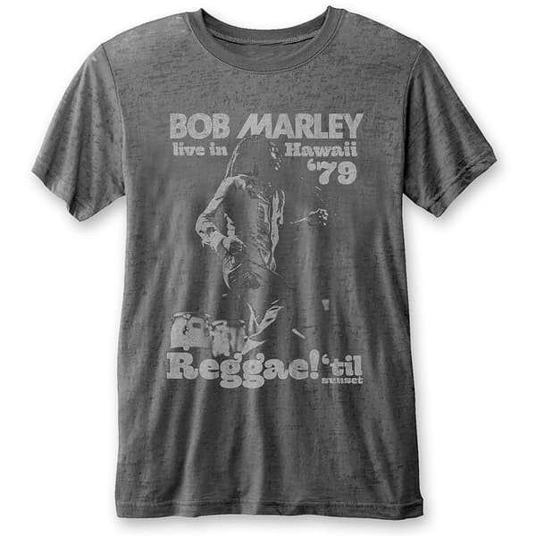 Bob Marley Unisex Burn Out T-Shirt: Hawaii (XX-Large)