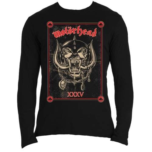 Motorhead Unisex Long Sleeved T-Shirt: Propaganda Anniversary (Small)
