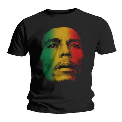 Bob Marley Unisex T-Shirt: Face (Small)