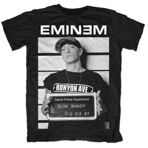 Eminem Unisex T-Shirt: Arrest (Medium)