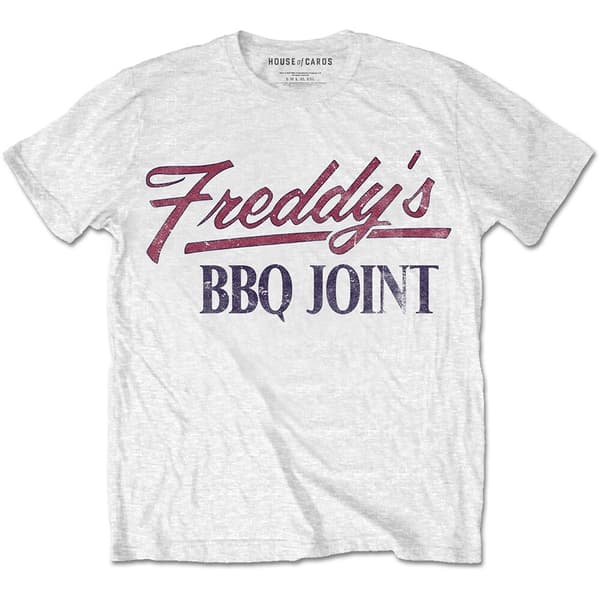 House Of Cards Unisex T-Shirt: Freddys BBQ (X-Large)