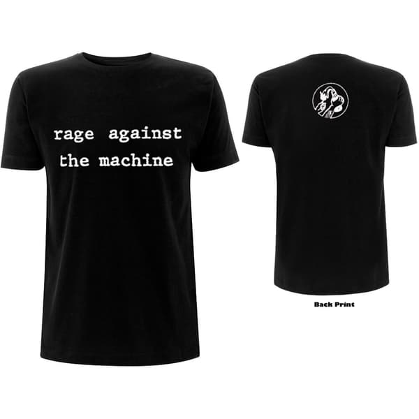 Rage Against The Machine Unisex T-Shirt: Molotov (Back Print) (Small)