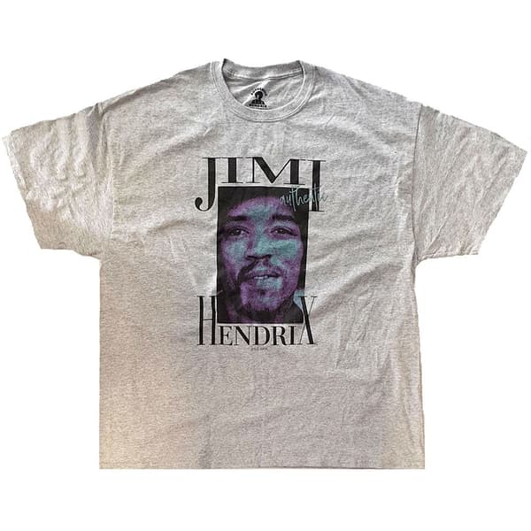 Jimi Hendrix Unisex T-Shirt: Authentic (XX-Large)
