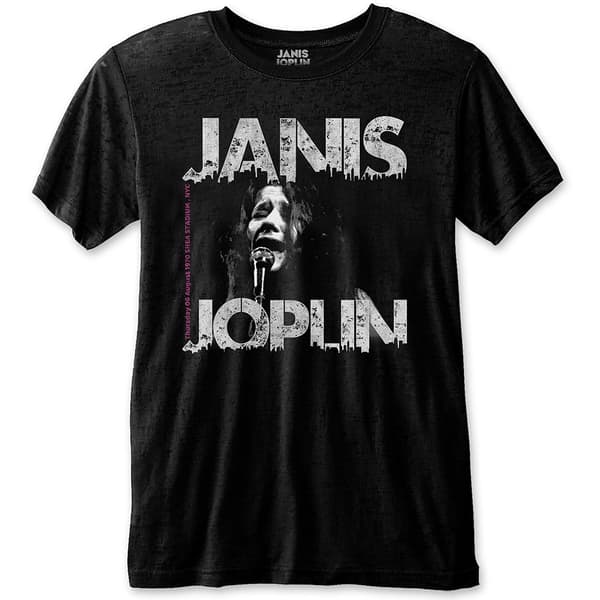 Janis Joplin Unisex Eco T-Shirt: Shea '70 (XX-Large)