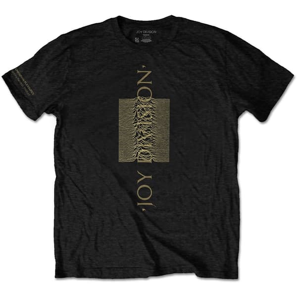 Joy Division Unisex Eco-T-Shirt: Blended Pulse (Sleeve Print) (X-Large)