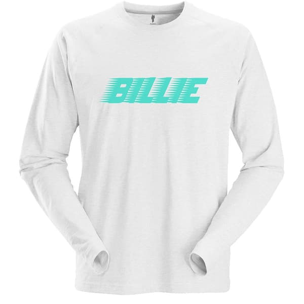 Billie Eilish Unisex Long Sleeved T-Shirt: Racer Logo (Small)
