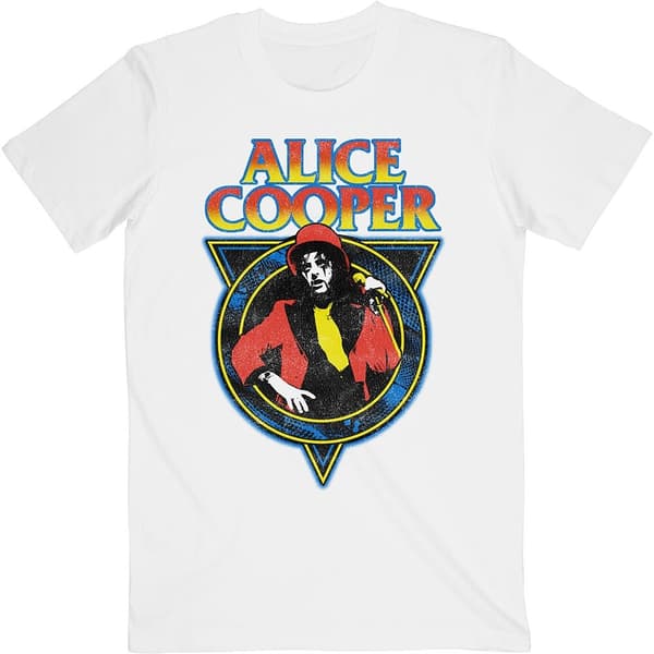 Alice Cooper Unisex T-Shirt: Snakeskin (Large)