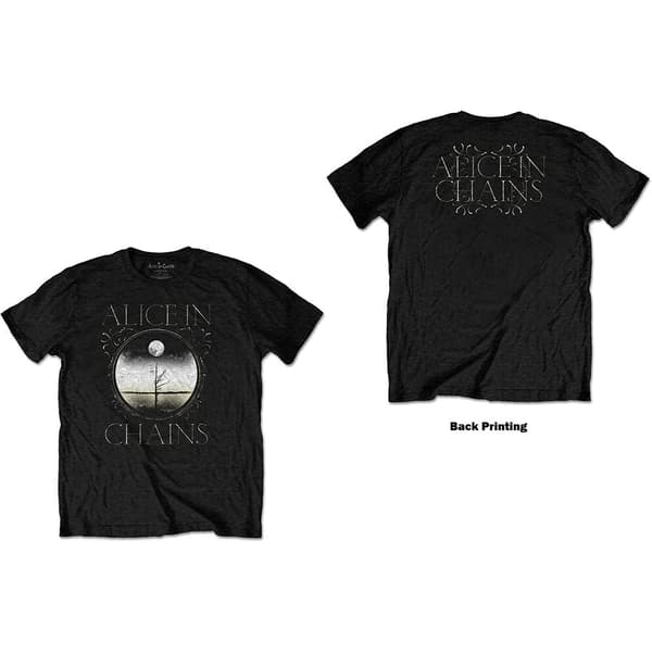 Alice In Chains Unisex T-Shirt: Moon Tree (Back Print) (XX-Large)