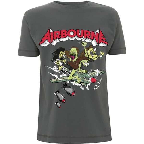 Airbourne Unisex T-Shirt: Nitro (Large)