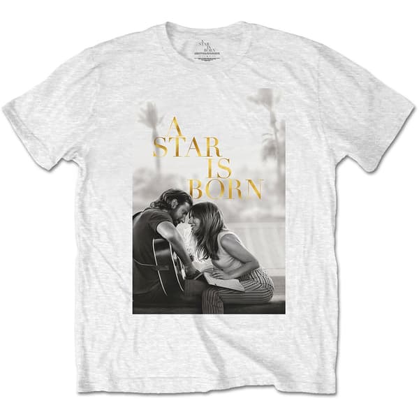 A Star Is Born Unisex T-Shirt: Jack & Ally Movie Poster (X-Large)