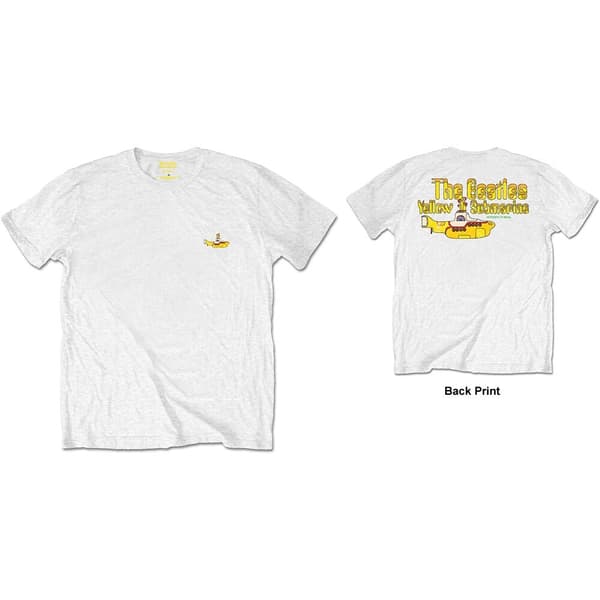 The Beatles Unisex T-Shirt: Nothing Is Real (Back Print/Retail Pack) (Large)
