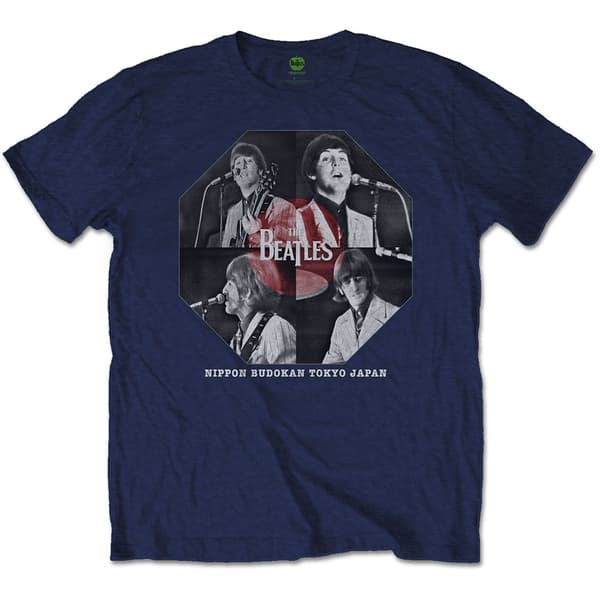 The Beatles Unisex T-Shirt: Budokan Octagon (X-Large)