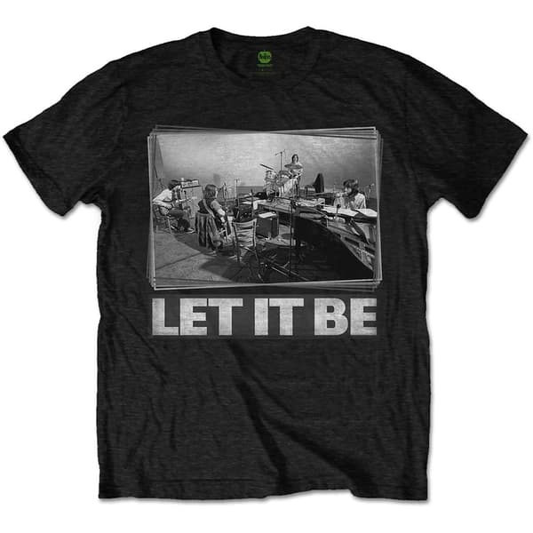 The Beatles Unisex T-Shirt: Let It Be Studio (XX-Large)