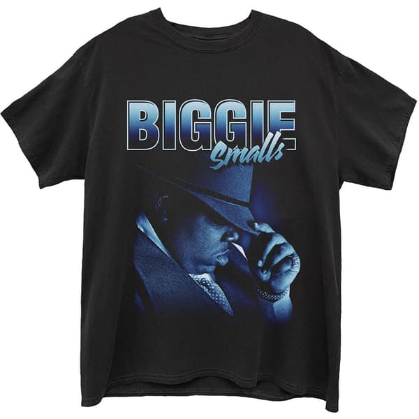 Biggie Smalls Unisex T-Shirt: Hat (Large)
