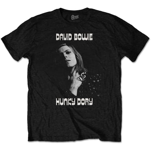 David Bowie Unisex T-Shirt: Hunky Dory 1 (Medium)