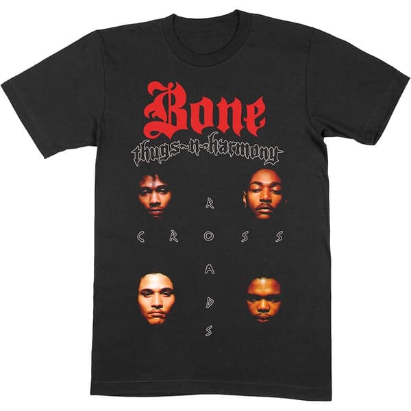 Bone Thugs-n-Harmony Unisex Tee: Crossroads (XX-Large)