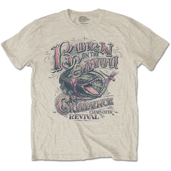 Creedence Clearwater Revival Unisex T-Shirt: Born on the Bayou (X-Large)