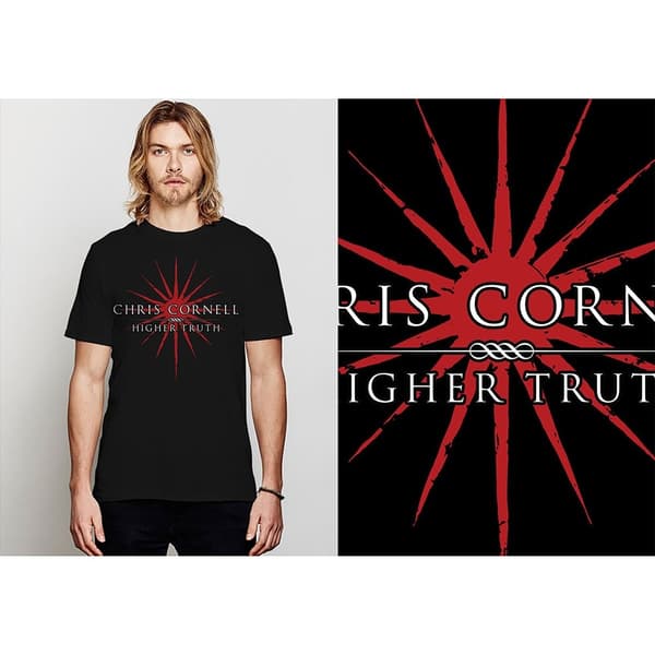 Chris Cornell Unisex T-Shirt: Higher Truth (Small)