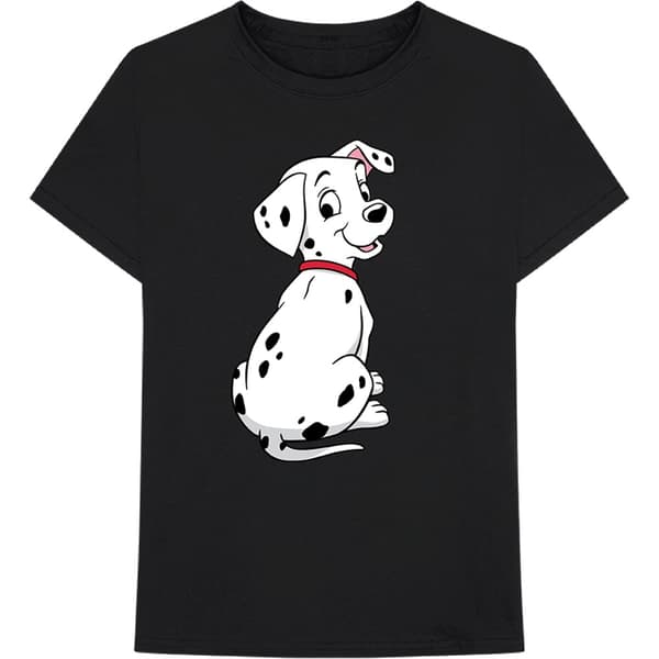Disney Unisex T-Shirt: 101 Dalmatians - Dalmatian Pose (Large)