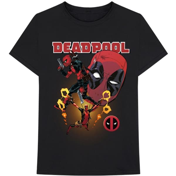 Marvel Comics Unisex T-Shirt: Deadpool Collage 2 (Medium)